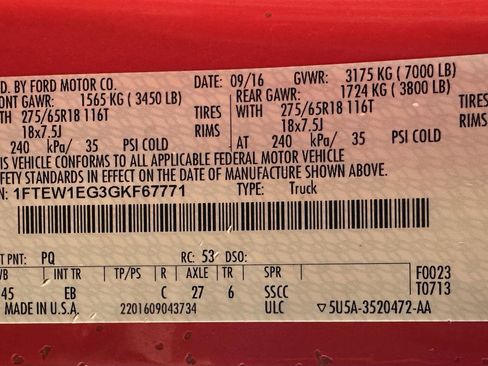 Used 2016 Ford F150 Lariat image 41