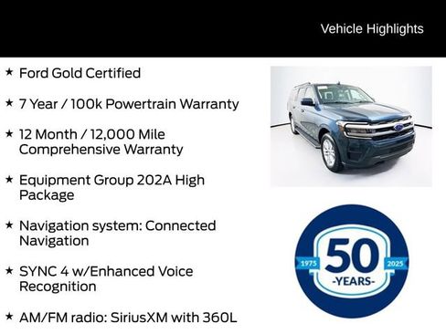 Certified 2022 Ford Expedition Max XLT image 6