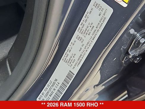 New 2026 RAM 1500 RHO w/ RHO Level 1 Equipment Group AWD/4WD image 38