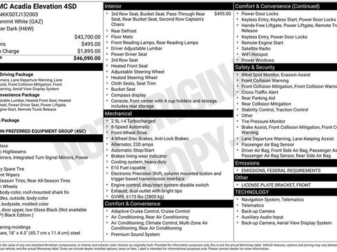 New 2026 GMC Acadia Elevation image 6