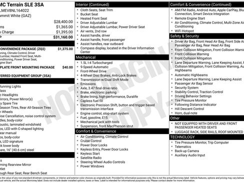 Used 2022 GMC Terrain SLE w/ Driver Convenience Package FWD image 18