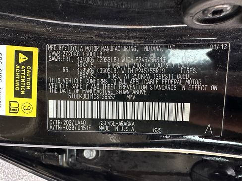 Used 2012 Toyota Highlander Limited image 19