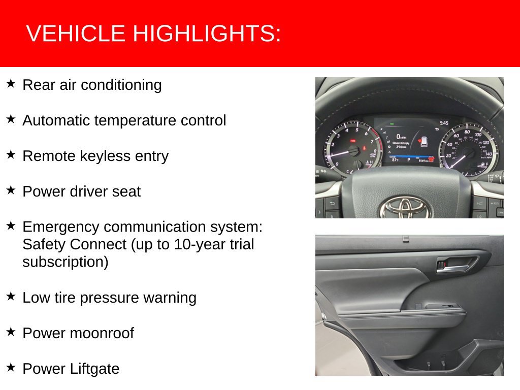 Certified 2026 Toyota Highlander XLE AWD/4WD image 27