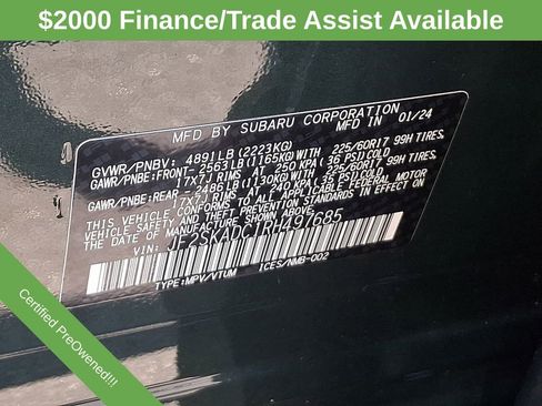 Used 2024 Subaru Forester Premium AWD/4WD image 27
