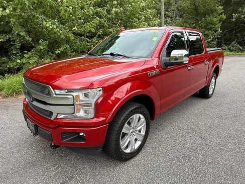 Used 2020 Ford F150 Platinum w/ Technology Package AWD/4WD image 2