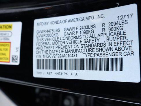 Used 2018 Honda Accord Touring image 48