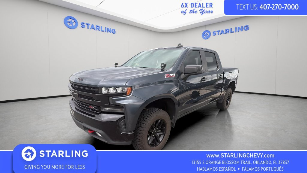 Used 2021 Chevrolet Silverado 1500 LT Trail Boss w/ Convenience Package II AWD/4WD image 1