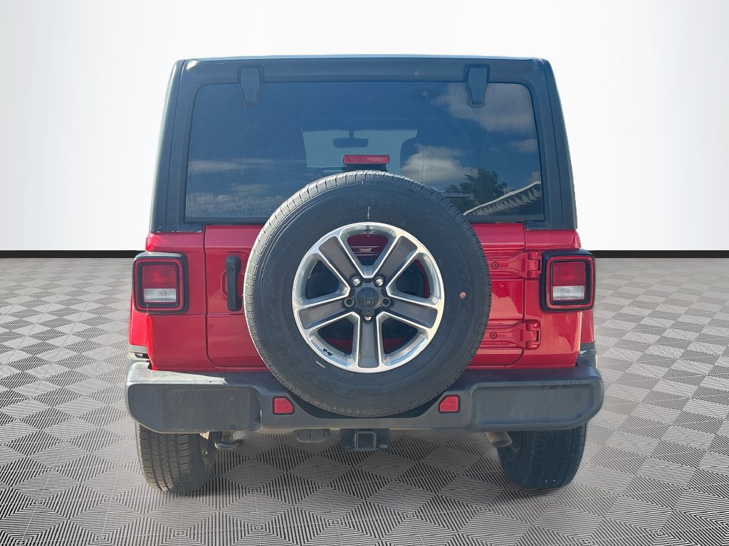 Certified 2023 Jeep Wrangler Unlimited Sahara w/ Cold Weather Group AWD/4WD image 7