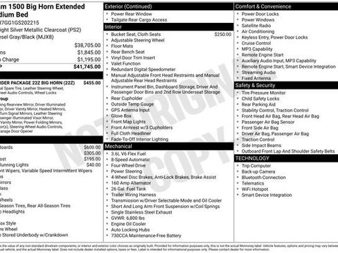 Used 2016 RAM 1500 Big Horn AWD/4WD image 12
