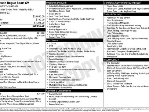 Certified 2022 Nissan Rogue Sport SV AWD/4WD image 5