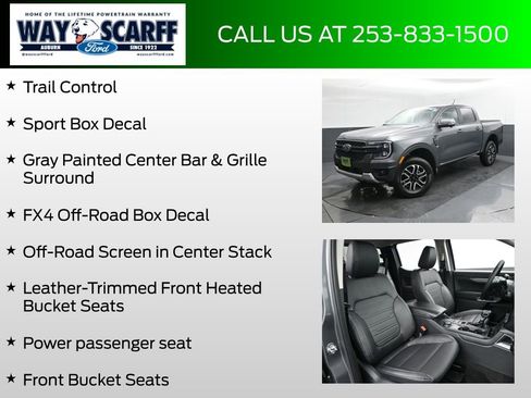 New 2025 Ford Ranger Lariat w/ FX4 Off-Road Package image 25