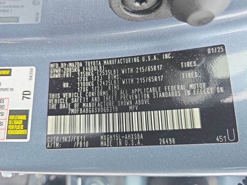 Used 2025 Toyota Corolla Cross AWD Hybrid image 32