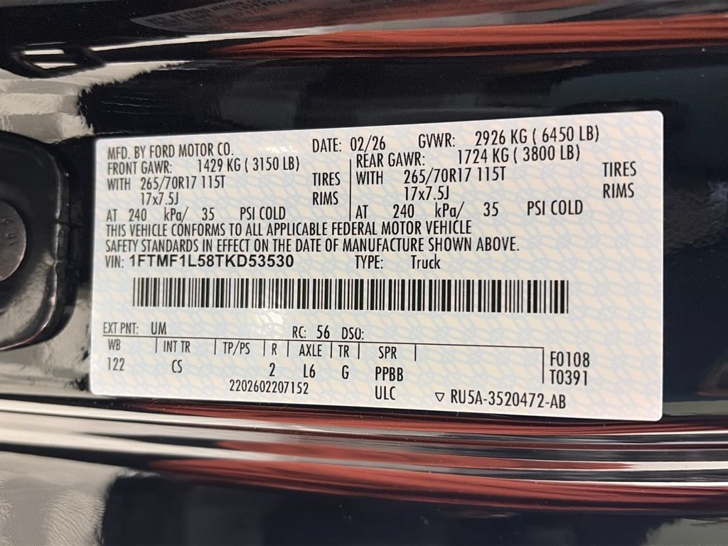 New 2026 Ford F150 XL AWD/4WD image 8