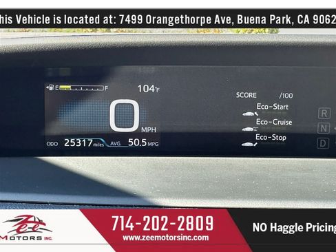 Used 2020 Toyota Prius LE FWD image 24