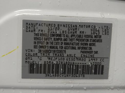 Used 2022 Nissan Sentra SV w/ Trunk Package FWD image 33