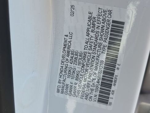 Used 2025 Honda Civic Sport Touring image 48