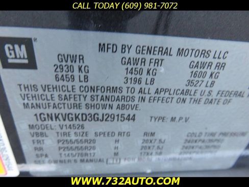 Used 2016 Chevrolet Traverse LT w/ Style and Technology Package AWD/4WD image 39