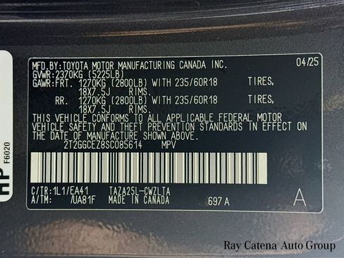Certified 2025 Lexus NX 350 AWD w/ Accessory Package (2T) image 35