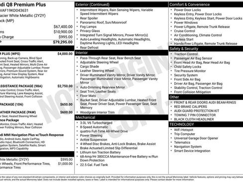 Used 2019 Audi Q8 Premium Plus w/ Premium Plus image 4
