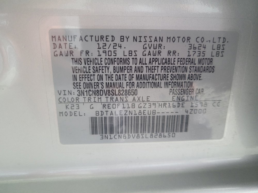 Used 2025 Nissan Versa S FWD image 33