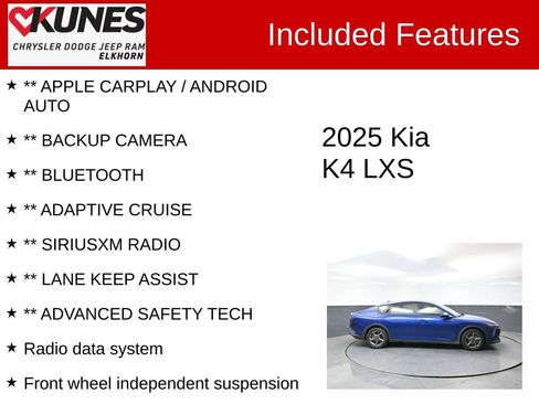 Used 2025 Kia K4 FWD image 2
