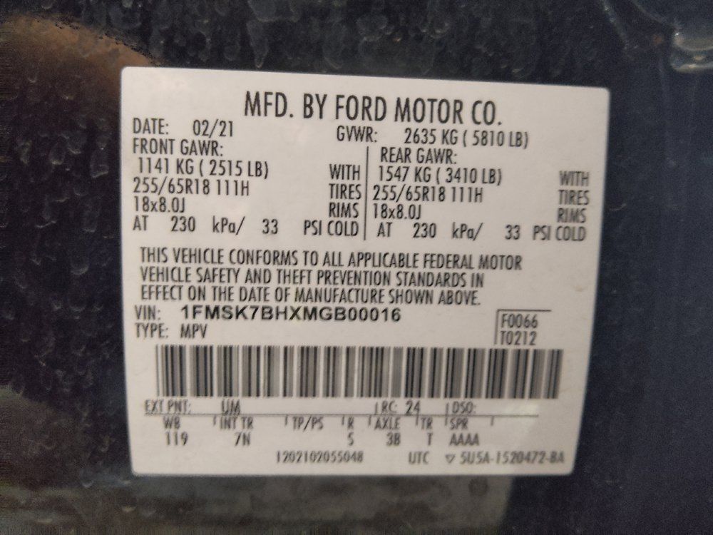 Used 2021 Ford Explorer 2WD image 33