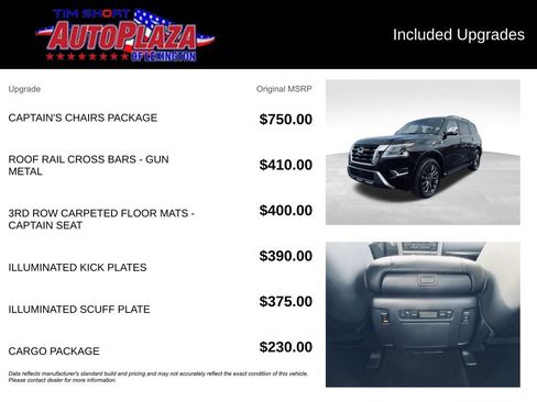 Used 2024 Nissan Armada Platinum w/ Captain's Chairs Package image 25