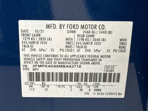 Used 2021 Ford Edge SE image 20