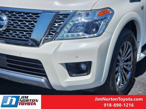 Used 2019 Nissan Armada Platinum w/ Captain's Chairs Package AWD/4WD image 11
