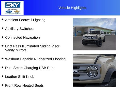 New 2025 Ford Bronco Big Bend w/ Black Diamond Package image 32