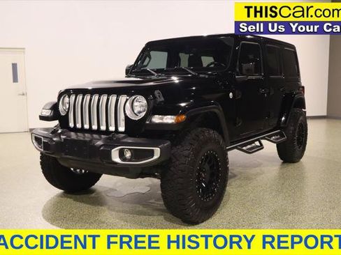 Used 2021 Jeep Wrangler Unlimited Sahara AWD/4WD image 5
