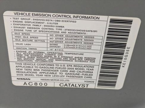 Used 2005 Nissan 350Z Touring image 21