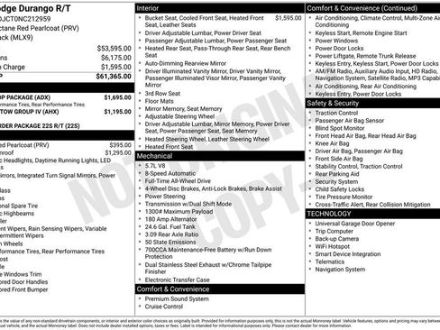 Certified 2022 Dodge Durango R/T w/ Blacktop Package AWD/4WD image 41
