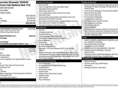 Used 2025 Chevrolet Silverado 2500 Custom w/ Custom Convenience Package image 24