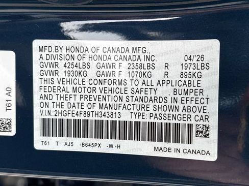 Used 2026 Honda Civic Sport Touring image 19