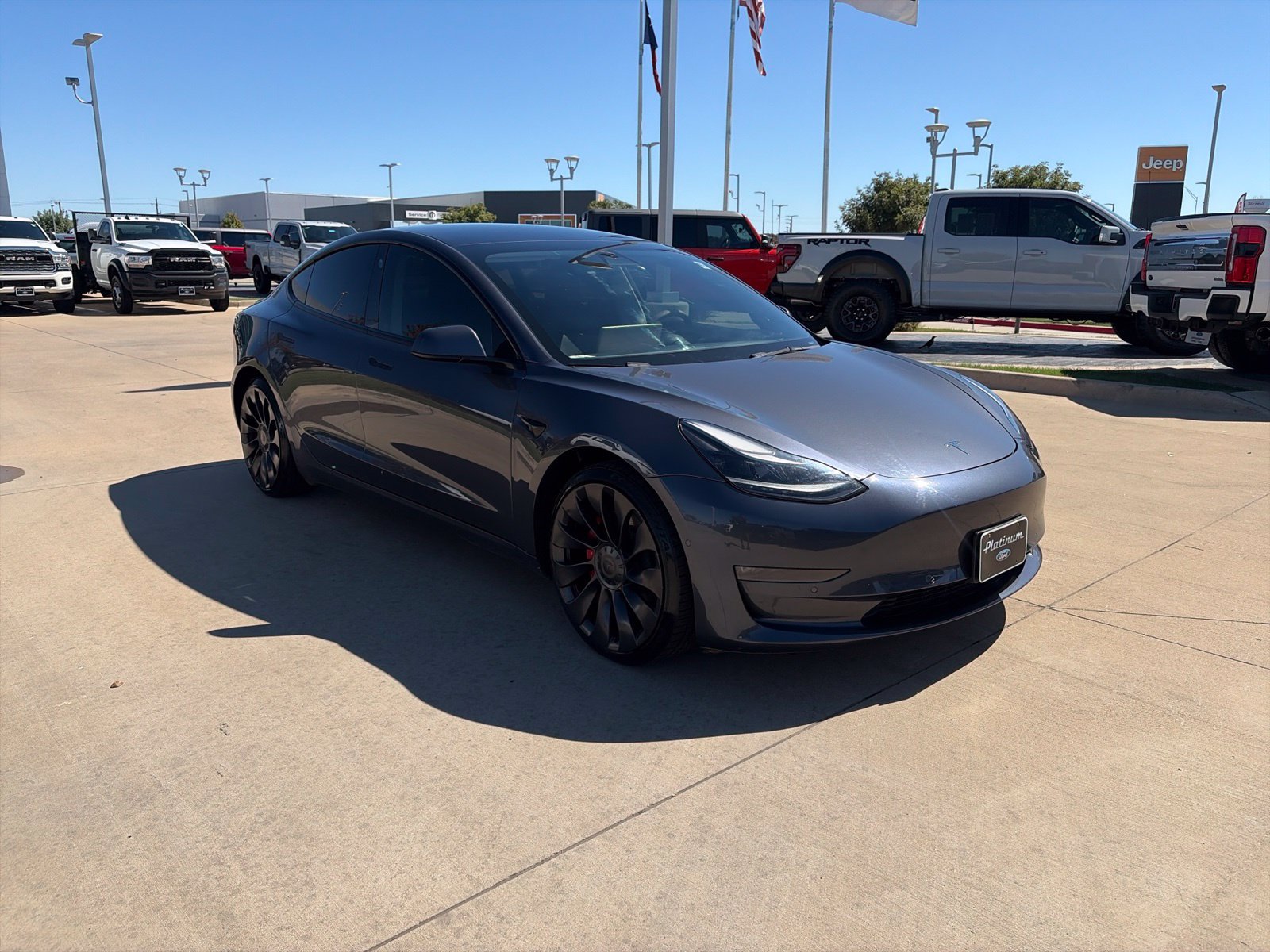 Used 2022 Tesla Model 3 Performance AWD/4WD image 7