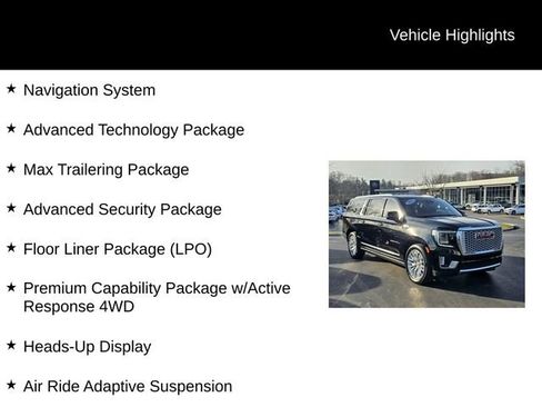 Used 2023 GMC Yukon XL Denali w/ Denali Reserve Package image 5