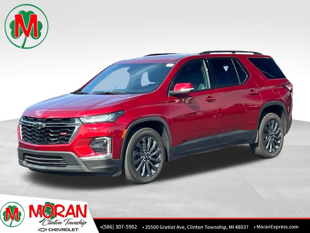 Certified 2023 Chevrolet Traverse RS w/ LPO, Floor Liner Package AWD/4WD 360° Tour