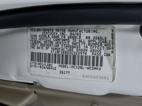 Used 2003 Toyota Avalon XL image 35