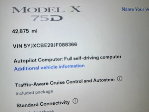 Used 2018 Tesla Model X 75D AWD/4WD image 23