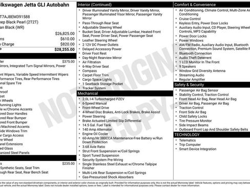 Used 2014 Volkswagen Jetta GLI Autobahn FWD image 2