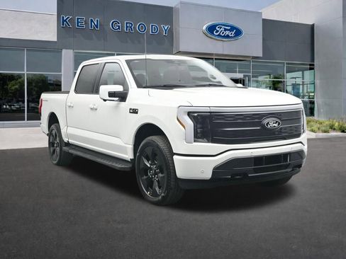 New 2025 Ford F150 Lightning Platinum w/ Dark Elements Package image 1