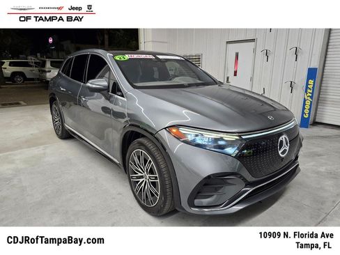 Used 2023 Mercedes-Benz EQS 580 4MATIC SUV w/ Exclusive Trim Package image 1