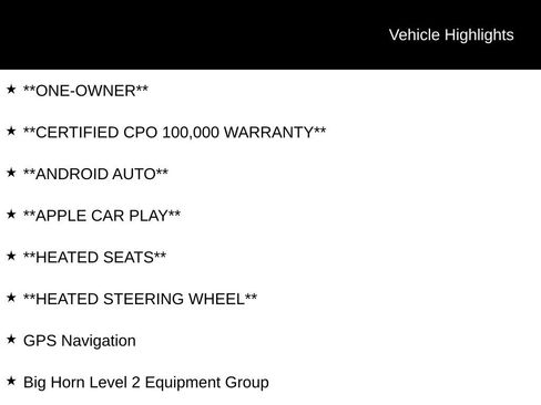 Used 2025 RAM 1500 Big Horn image 5