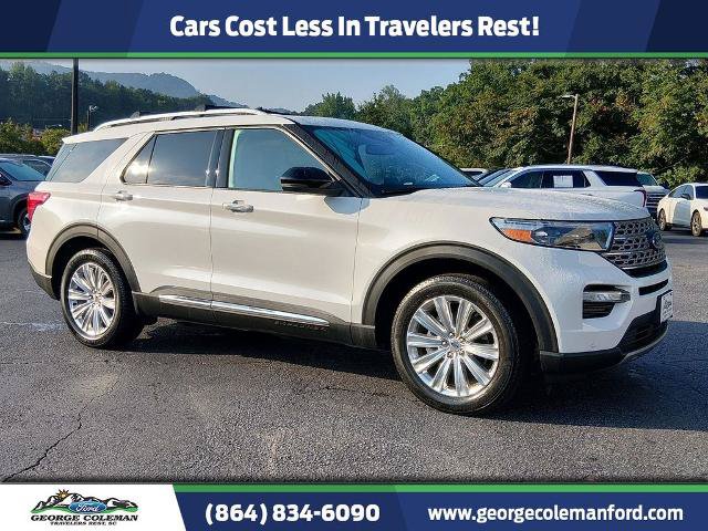 Certified 2023 Ford Explorer Limited w/ Limited Technology Package RWD image 1
