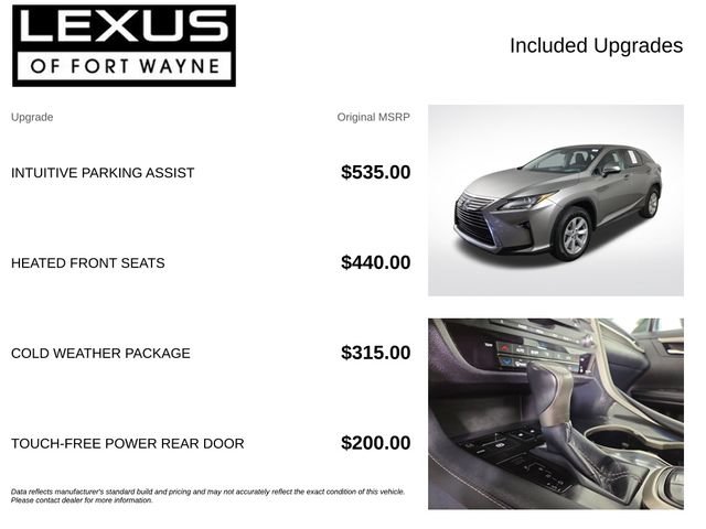 Used 2017 Lexus RX 350 AWD w/ Cold Weather Package image 4
