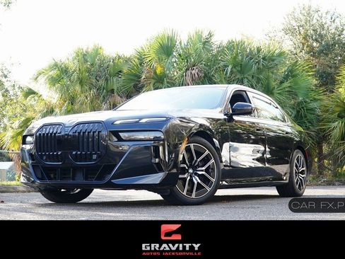 Used 2023 BMW 740i w/ Parking Assistance Package RWD image 1