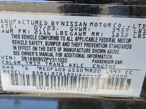 Used 2023 Nissan Sentra S FWD image 15