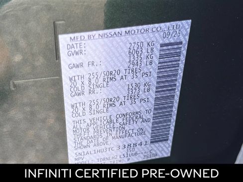 Certified 2026 INFINITI QX60 Autograph w/ Autograph Tech Package AWD/4WD image 29