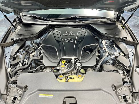 Used 2021 INFINITI Q50 Red Sport 400 w/ Carbon Fiber Package AWD/4WD image 26